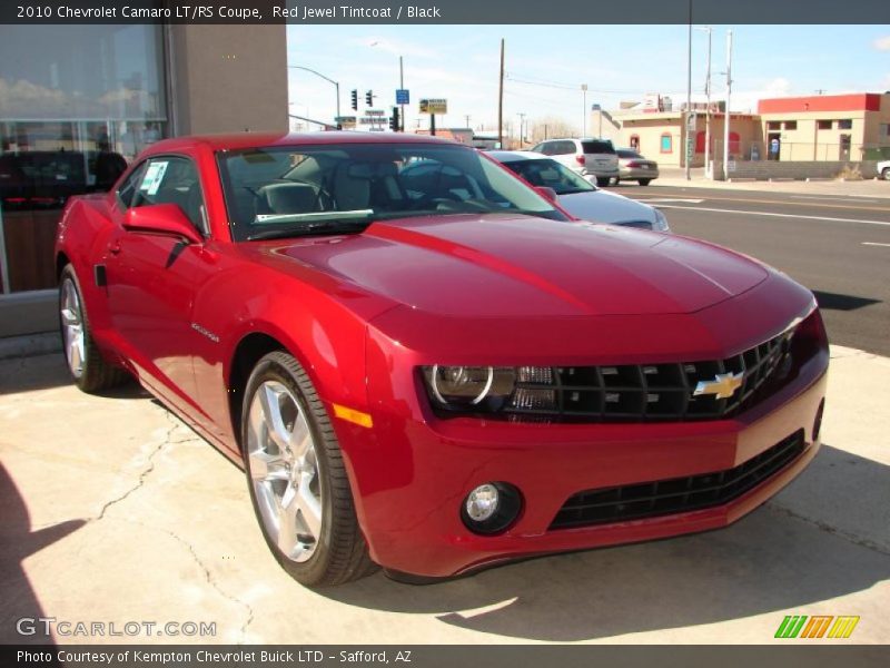 Red Jewel Tintcoat / Black 2010 Chevrolet Camaro LT/RS Coupe