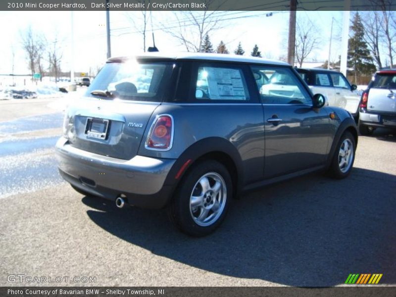 Dark Silver Metallic / Grey/Carbon Black 2010 Mini Cooper Hardtop