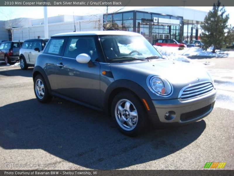 Dark Silver Metallic / Grey/Carbon Black 2010 Mini Cooper Hardtop