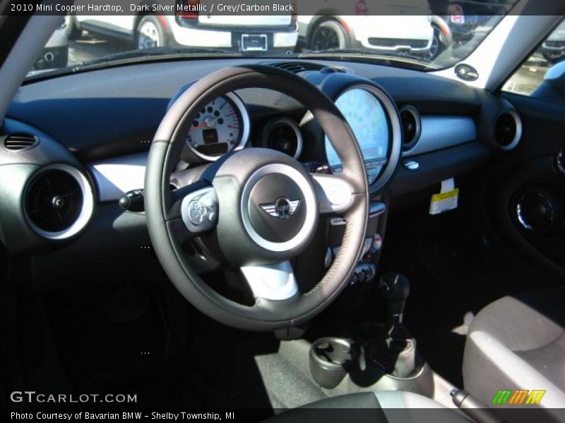 Dark Silver Metallic / Grey/Carbon Black 2010 Mini Cooper Hardtop