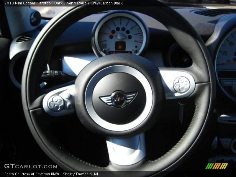 Dark Silver Metallic / Grey/Carbon Black 2010 Mini Cooper Hardtop