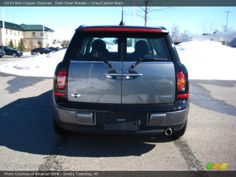 Dark Silver Metallic / Grey/Carbon Black 2010 Mini Cooper Clubman