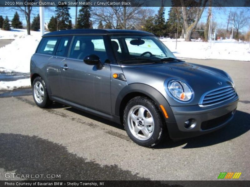 Dark Silver Metallic / Grey/Carbon Black 2010 Mini Cooper Clubman