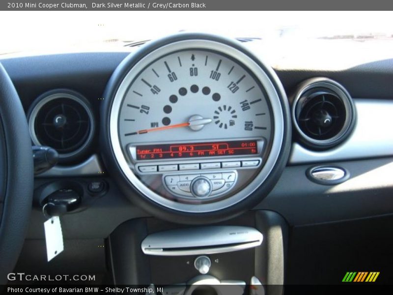 Dark Silver Metallic / Grey/Carbon Black 2010 Mini Cooper Clubman