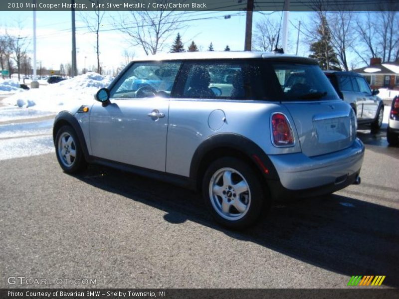 Pure Silver Metallic / Grey/Carbon Black 2010 Mini Cooper Hardtop