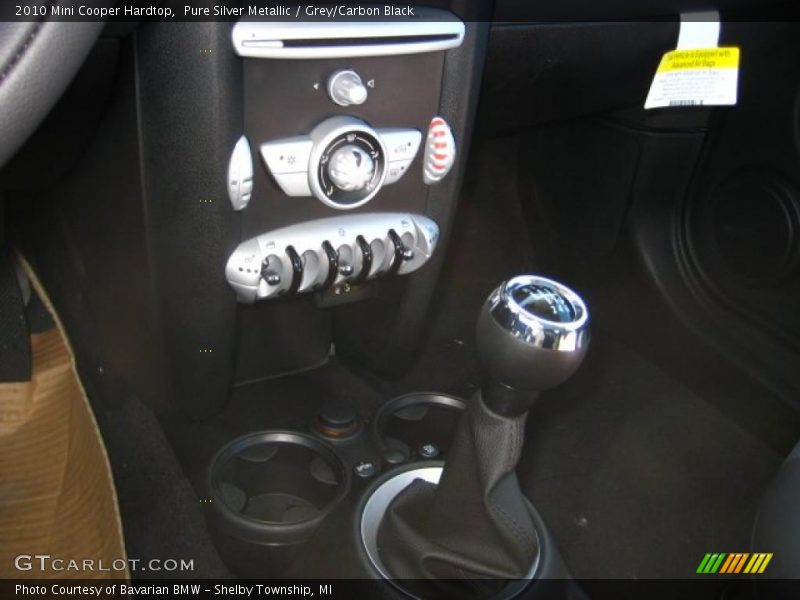 Pure Silver Metallic / Grey/Carbon Black 2010 Mini Cooper Hardtop