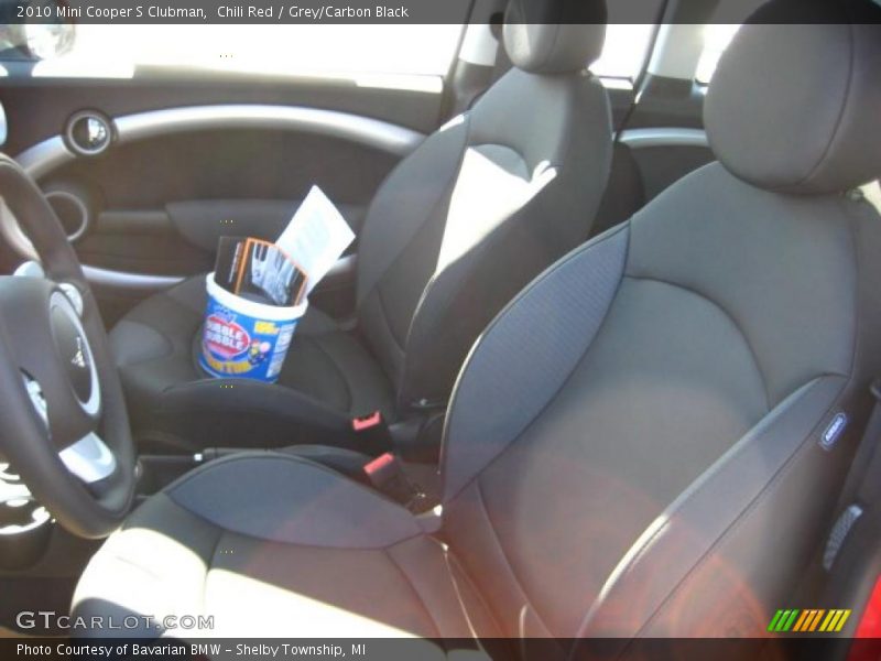 Chili Red / Grey/Carbon Black 2010 Mini Cooper S Clubman