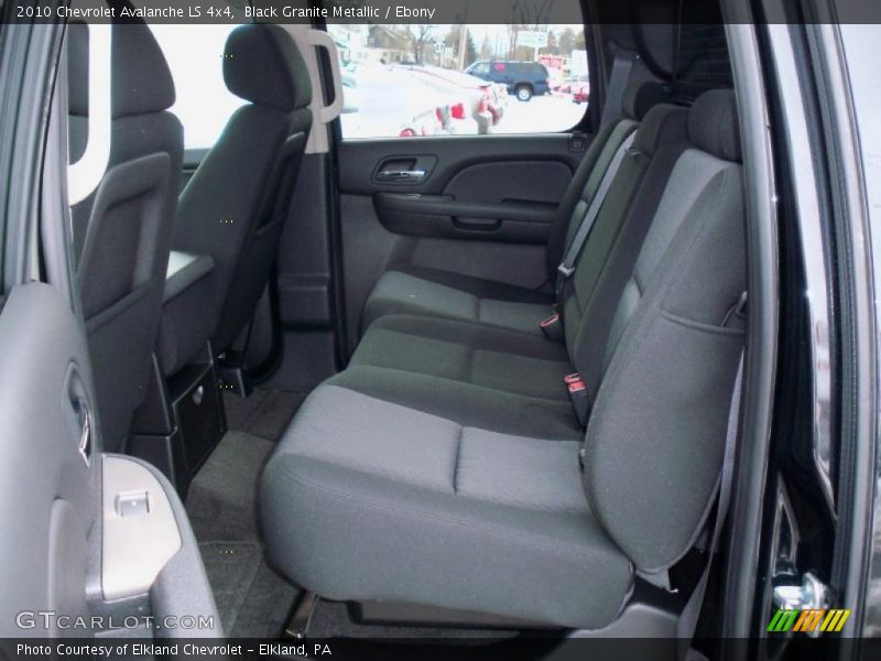 Black Granite Metallic / Ebony 2010 Chevrolet Avalanche LS 4x4