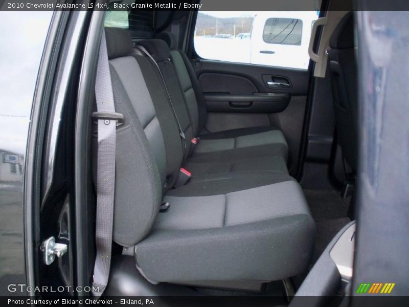 Black Granite Metallic / Ebony 2010 Chevrolet Avalanche LS 4x4