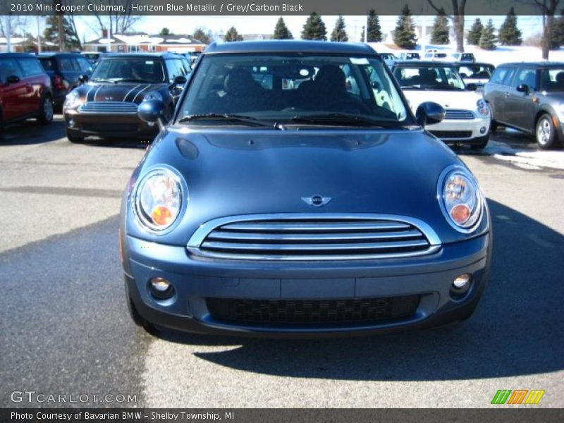 Horizon Blue Metallic / Grey/Carbon Black 2010 Mini Cooper Clubman