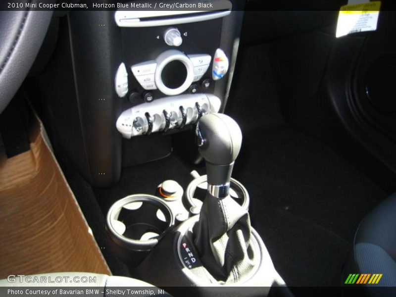Horizon Blue Metallic / Grey/Carbon Black 2010 Mini Cooper Clubman