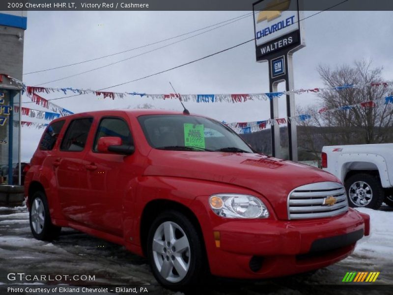 Victory Red / Cashmere 2009 Chevrolet HHR LT