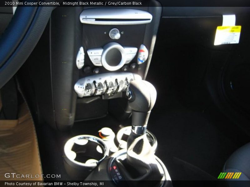 Midnight Black Metallic / Grey/Carbon Black 2010 Mini Cooper Convertible