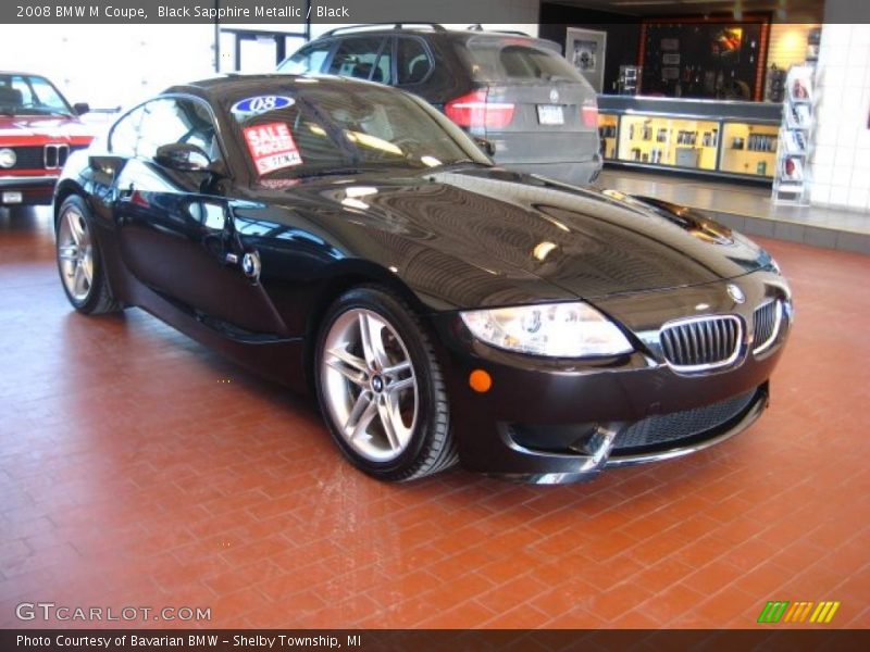 Black Sapphire Metallic / Black 2008 BMW M Coupe