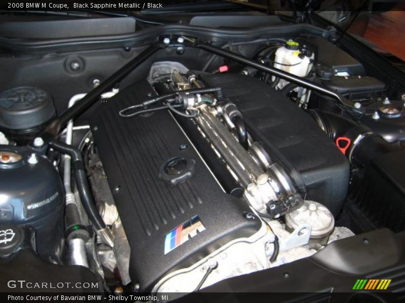 Black Sapphire Metallic / Black 2008 BMW M Coupe