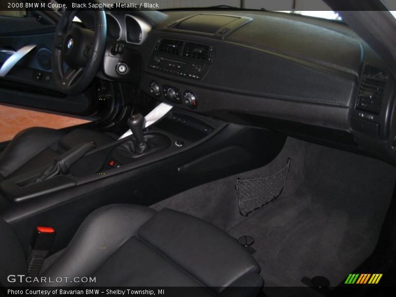 Black Sapphire Metallic / Black 2008 BMW M Coupe