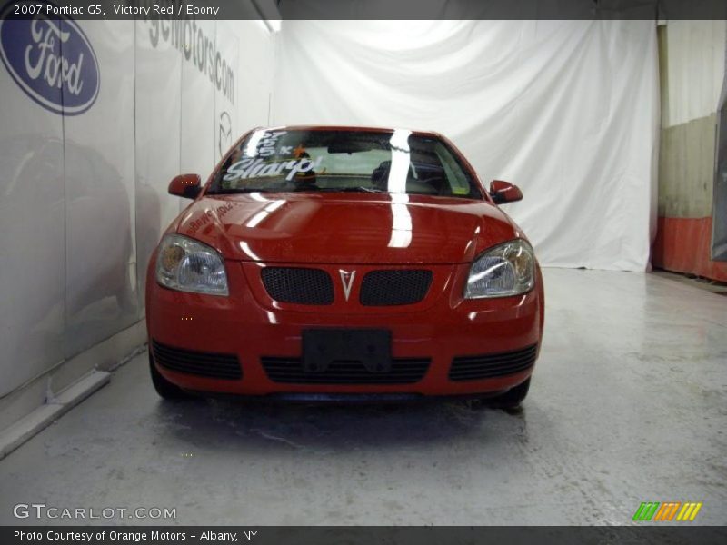 Victory Red / Ebony 2007 Pontiac G5