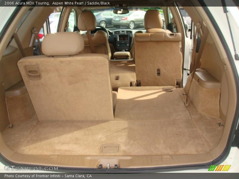 Aspen White Pearl / Saddle/Black 2006 Acura MDX Touring