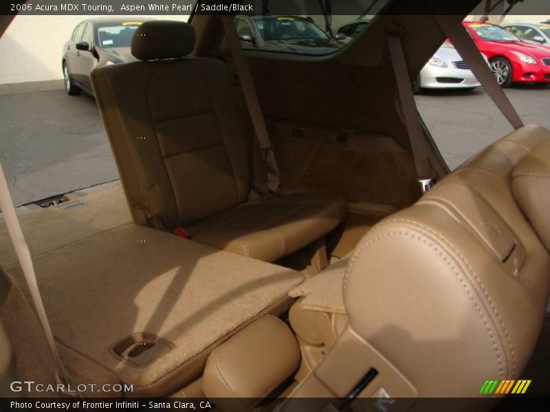 Aspen White Pearl / Saddle/Black 2006 Acura MDX Touring