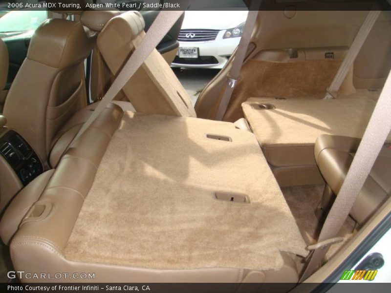 Aspen White Pearl / Saddle/Black 2006 Acura MDX Touring