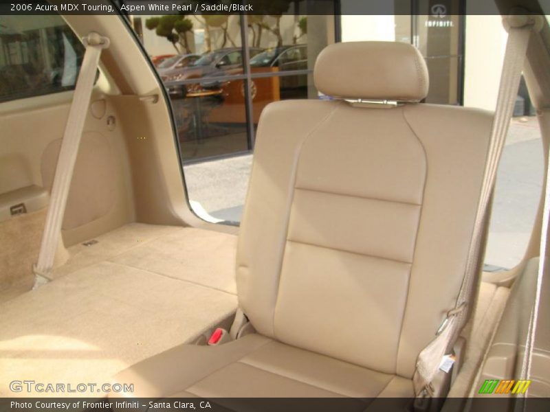 Aspen White Pearl / Saddle/Black 2006 Acura MDX Touring