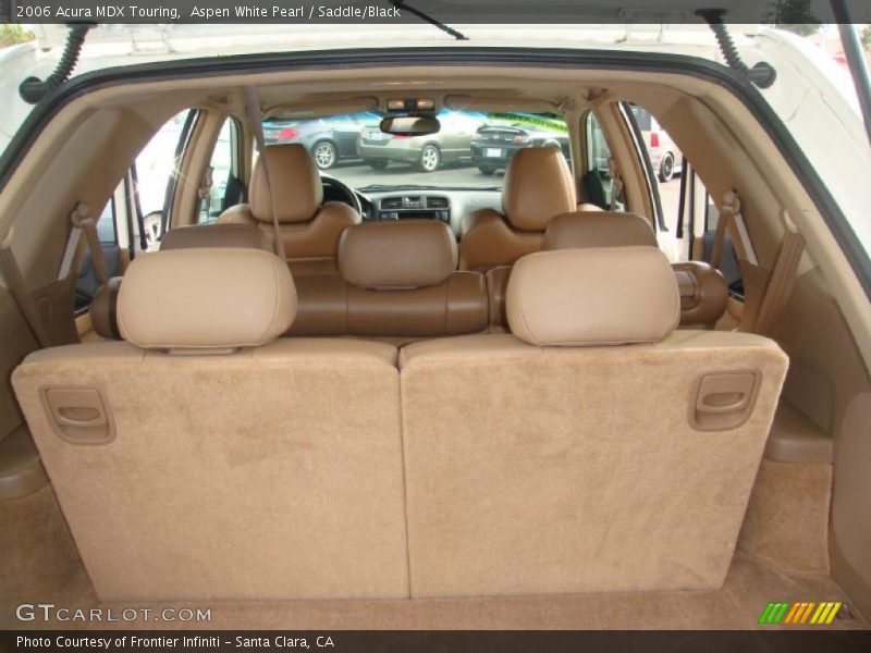Aspen White Pearl / Saddle/Black 2006 Acura MDX Touring