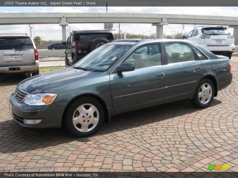 Aspen Green Pearl / Stone 2003 Toyota Avalon XLS