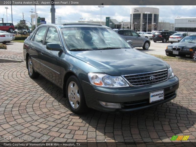 Aspen Green Pearl / Stone 2003 Toyota Avalon XLS