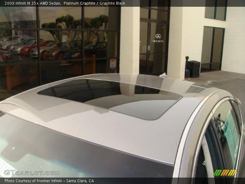 Platinum Graphite / Graphite Black 2009 Infiniti M 35x AWD Sedan