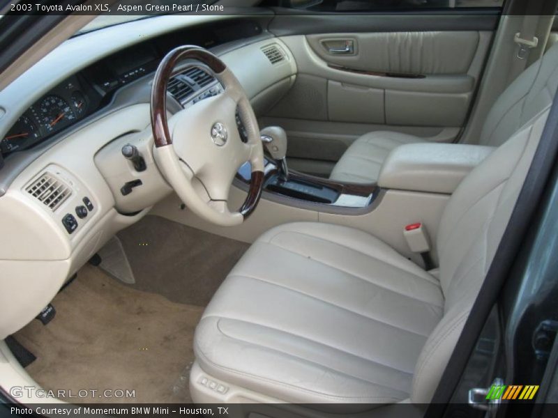 Aspen Green Pearl / Stone 2003 Toyota Avalon XLS