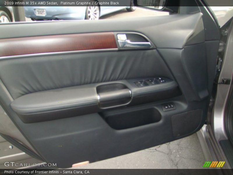 Platinum Graphite / Graphite Black 2009 Infiniti M 35x AWD Sedan