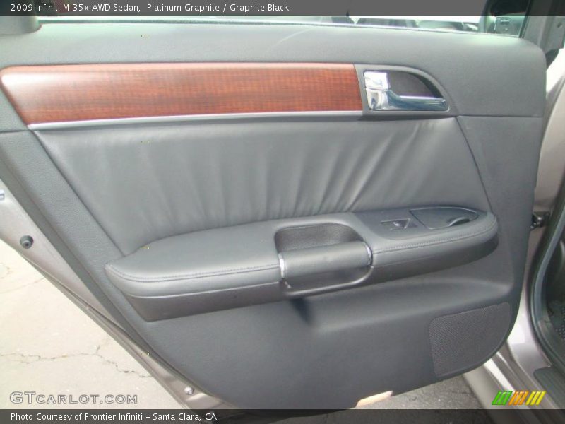 Platinum Graphite / Graphite Black 2009 Infiniti M 35x AWD Sedan
