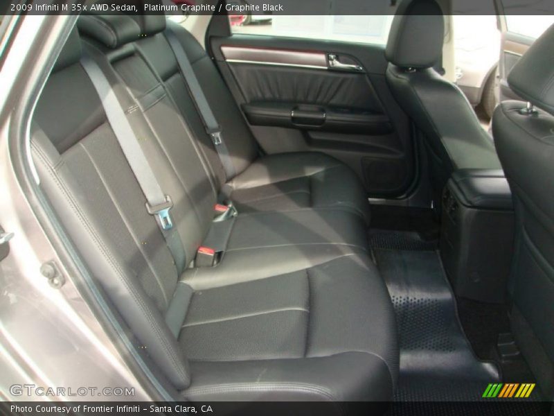 Platinum Graphite / Graphite Black 2009 Infiniti M 35x AWD Sedan