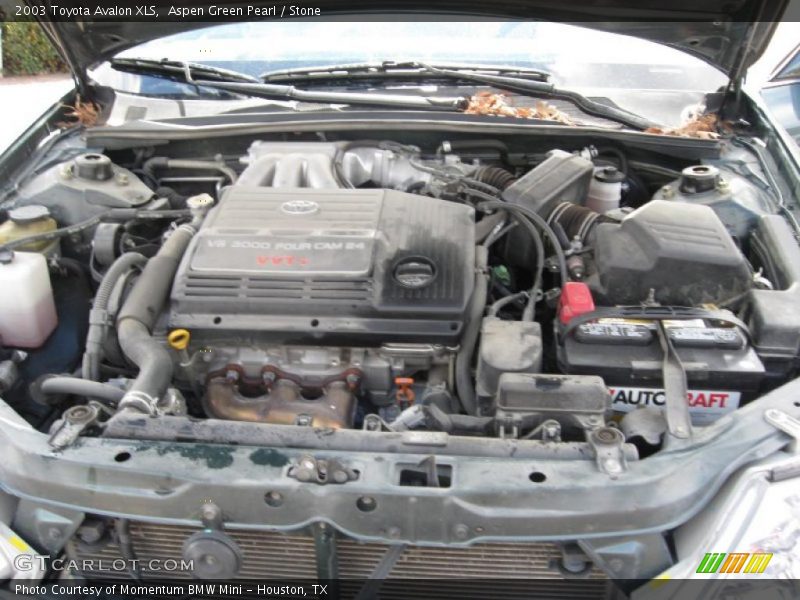 Aspen Green Pearl / Stone 2003 Toyota Avalon XLS