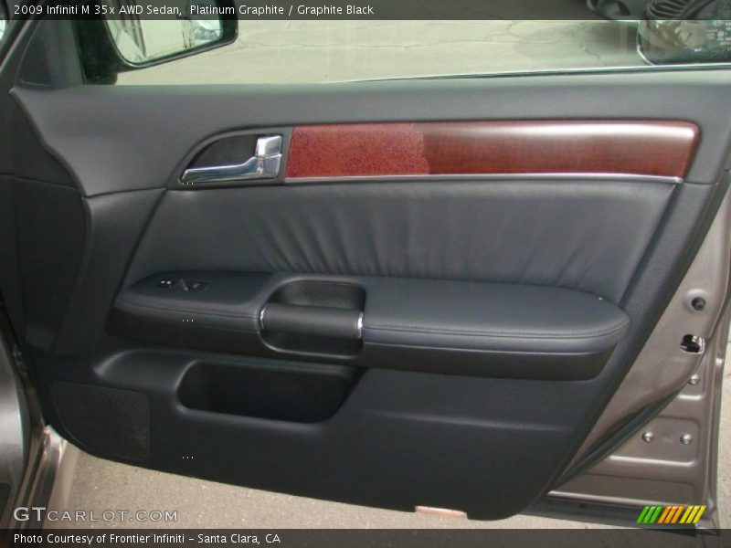 Platinum Graphite / Graphite Black 2009 Infiniti M 35x AWD Sedan