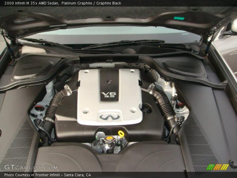 Platinum Graphite / Graphite Black 2009 Infiniti M 35x AWD Sedan