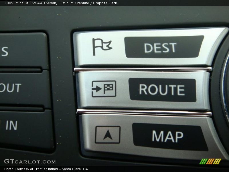 Platinum Graphite / Graphite Black 2009 Infiniti M 35x AWD Sedan