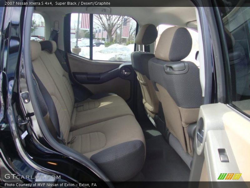 Super Black / Desert/Graphite 2007 Nissan Xterra S 4x4