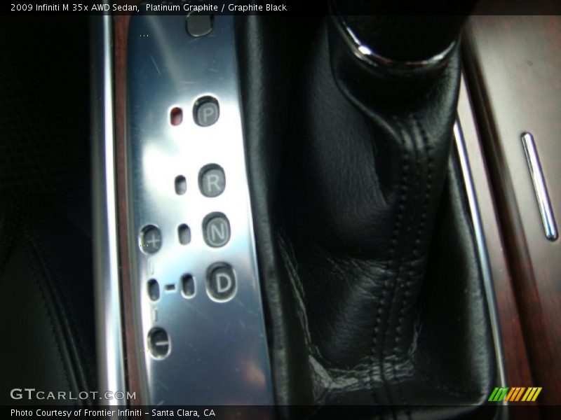 Platinum Graphite / Graphite Black 2009 Infiniti M 35x AWD Sedan