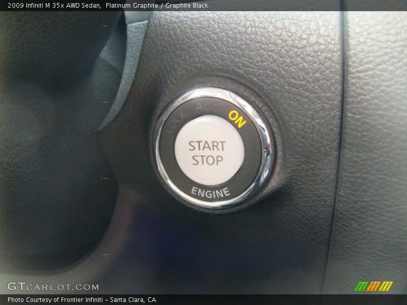 Platinum Graphite / Graphite Black 2009 Infiniti M 35x AWD Sedan