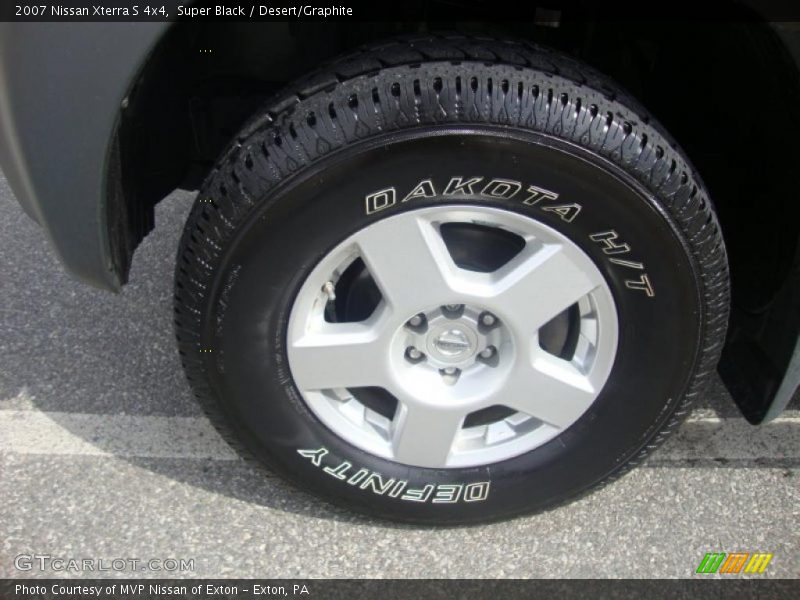 Super Black / Desert/Graphite 2007 Nissan Xterra S 4x4