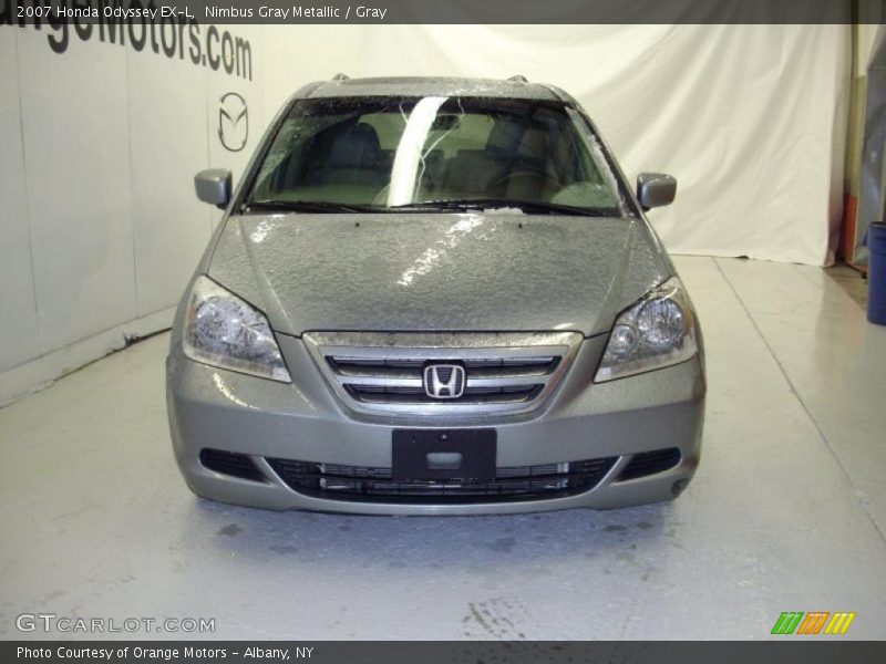 Nimbus Gray Metallic / Gray 2007 Honda Odyssey EX-L