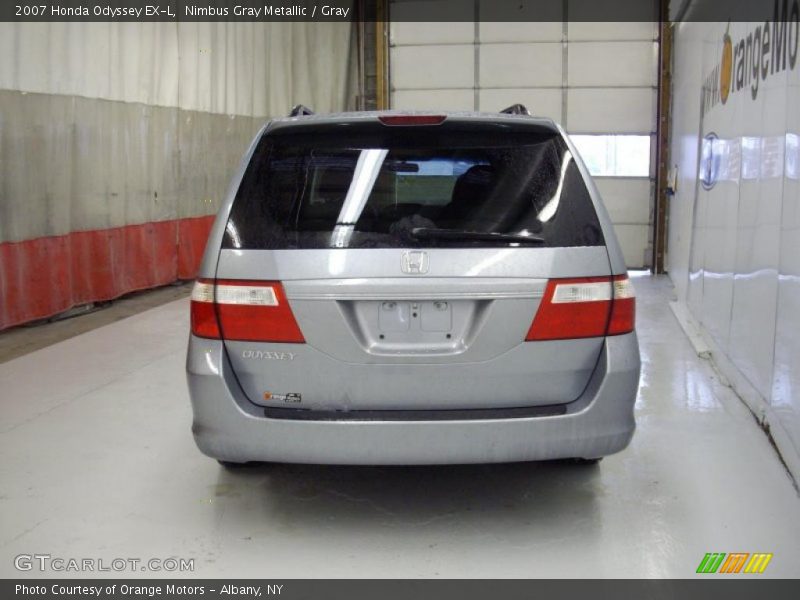 Nimbus Gray Metallic / Gray 2007 Honda Odyssey EX-L