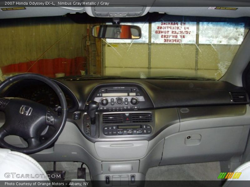 Nimbus Gray Metallic / Gray 2007 Honda Odyssey EX-L