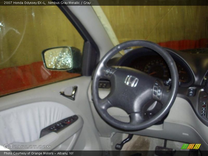 Nimbus Gray Metallic / Gray 2007 Honda Odyssey EX-L