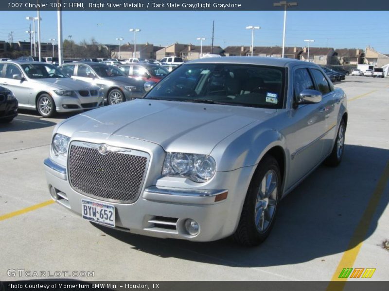 Bright Silver Metallic / Dark Slate Gray/Light Graystone 2007 Chrysler 300 C HEMI