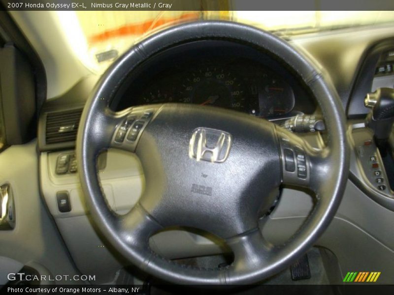 Nimbus Gray Metallic / Gray 2007 Honda Odyssey EX-L