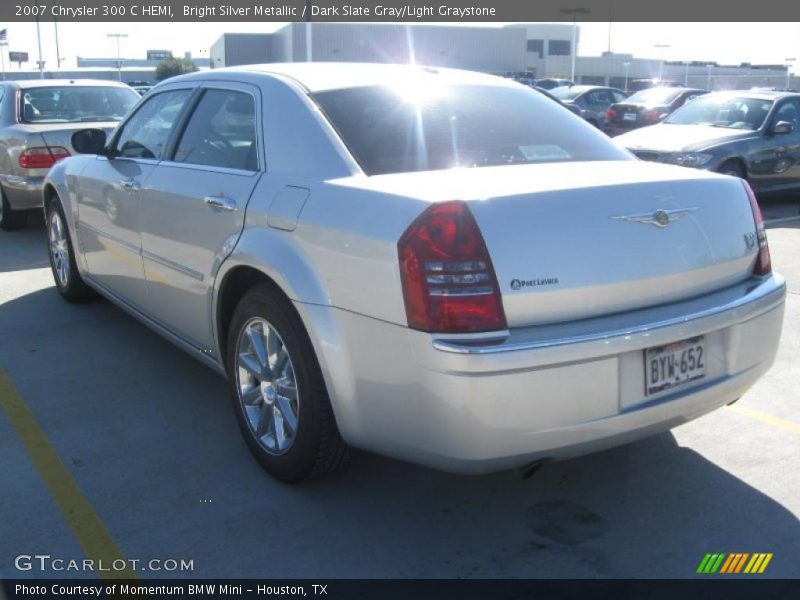 Bright Silver Metallic / Dark Slate Gray/Light Graystone 2007 Chrysler 300 C HEMI