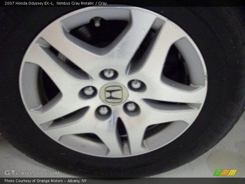 Nimbus Gray Metallic / Gray 2007 Honda Odyssey EX-L