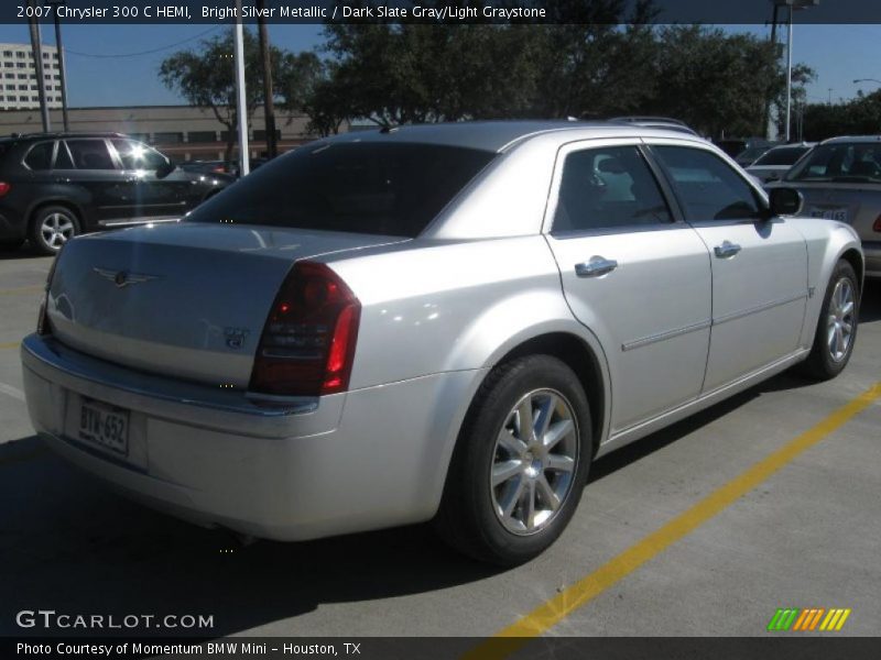 Bright Silver Metallic / Dark Slate Gray/Light Graystone 2007 Chrysler 300 C HEMI